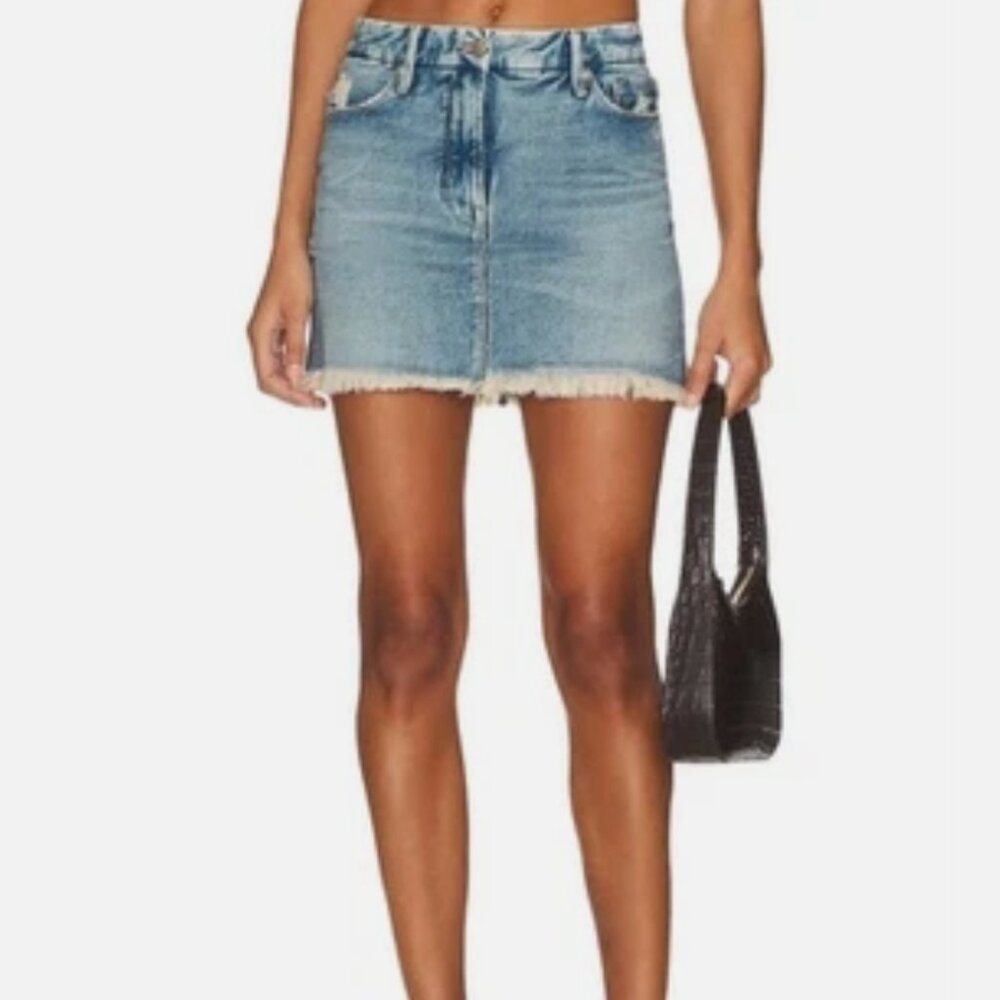 Good American Good Waist Mini Skirt